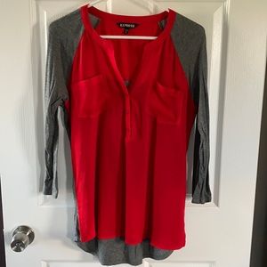 New express long sleeve size M